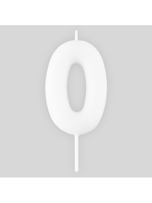 Свеча для торта, цифра «0», светится в темноте, 3.8×8 см