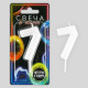 Свеча для торта, цифра «7», светится в темноте, 3.8×8 см
