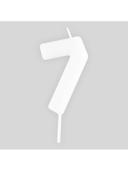 Свеча для торта, цифра «7», светится в темноте, 3.8×8 см
