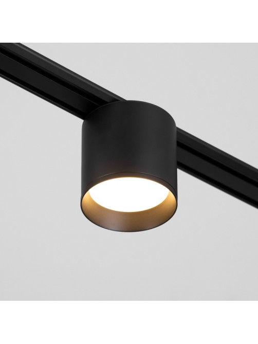 Светильник трековый BayerLux SLIM «Бочонок», LED, 8 Вт, 3000K-6000К, 48 В, CRI90, 8×8×6.2 см, чёрный
