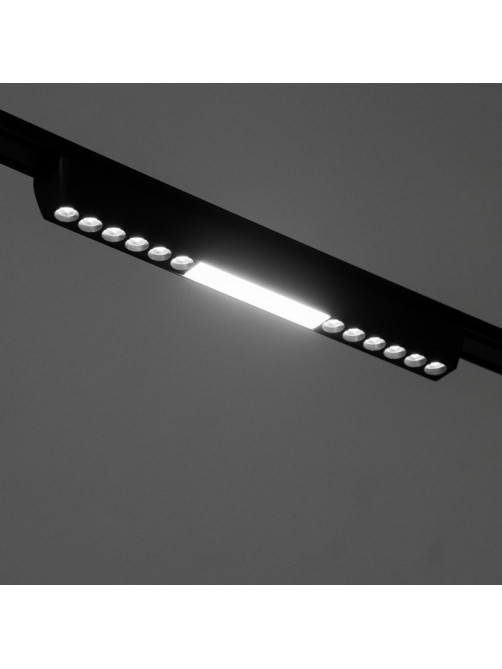 Светильник трековый BayerLux SLIM «Линия трек33», LED, 18 Вт, 3000-6000К 48 В, CRI90, 3.2×3.8×33.8 см, чёрный