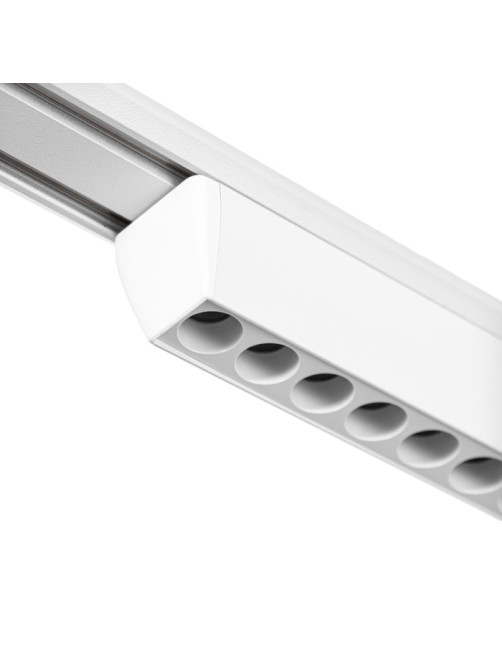 Светильник трековый BayerLux SLIM «Линза-33», LED, 18 Вт, 3000K-6000К, 48 В, CRI90, 3.2×3.8×33.8 см, белый