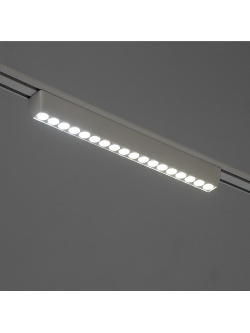 Светильник трековый BayerLux SLIM «Линза-33», LED, 18 Вт, 3000K-6000К, 48 В, CRI90, 3.2×3.8×33.8 см, белый
