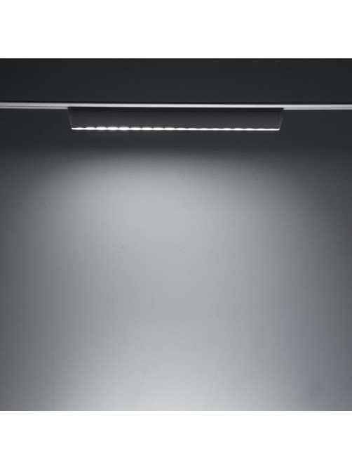 Светильник трековый BayerLux SLIM «Линза-33», LED, 18 Вт, 3000K-6000К, 48 В, CRI90, 3.2×3.8×33.8 см, белый
