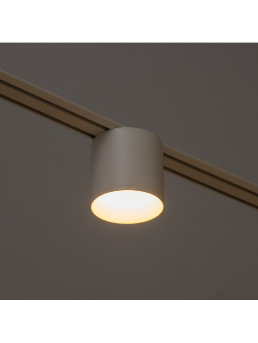 Светильник трековый BayerLux SLIM «Цилинр», LED, 12 Вт, 3000K-6000К, 48 В, CRI90, 8×8×7.5 см, белый