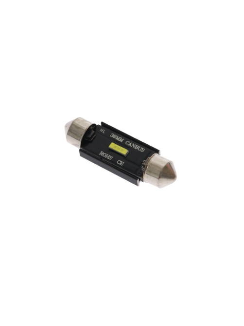 Автомобильная лампа CARTAGE, цоколь C5W, 12 В, 3 SMD, 39 мм, белый свет