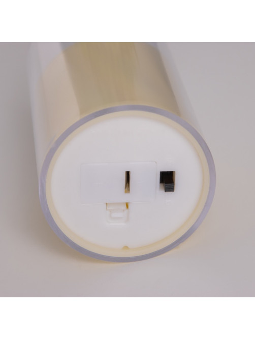 Светодиодная свеча, ночник LED RISALUX «В стакане», 3×LR44, 5.7×5.7×10 см