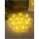 Светодиодная свеча LED - ночник RISALUX «Сердце в льдинке», 3×LR1130, прозрачный, 5.5×5.5×3.3 см