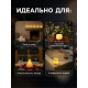 Светодиодная фигура «Ёлочка свеча» 9×8 см, от батареек AG13×3, свечение тёплое белое