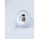 Светодиодная свеча LED - ночник RISALUX «В чаше», от батареек 3×LR1130, прозрачный, 6×6×4 см