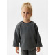 Свитшот детский флисовый MINAKU: Fleece Soft, серый, рост 116-122 см