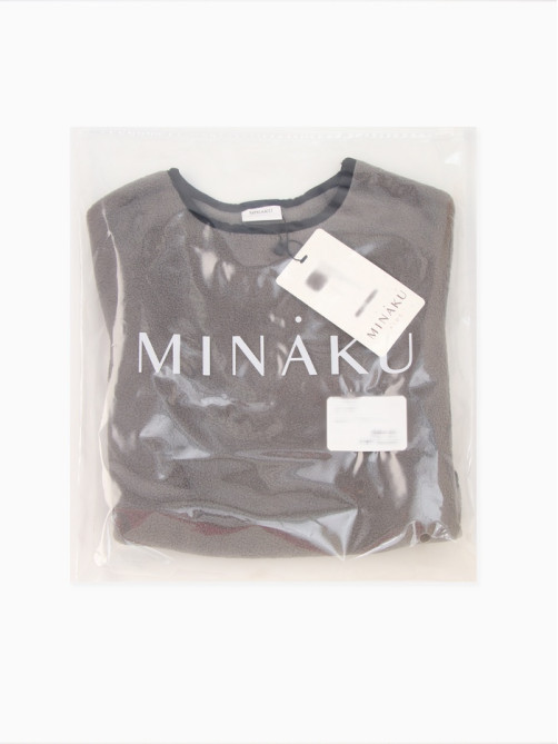 Свитшот детский флисовый MINAKU: Fleece Soft, серый, рост 128-134 см