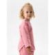 Свитшот для девочки флисовый MINAKU: Fleece Soft, розовый, рост 92-98 см