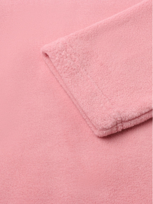 Свитшот для девочки флисовый MINAKU: Fleece Soft, розовый, рост 92-98 см