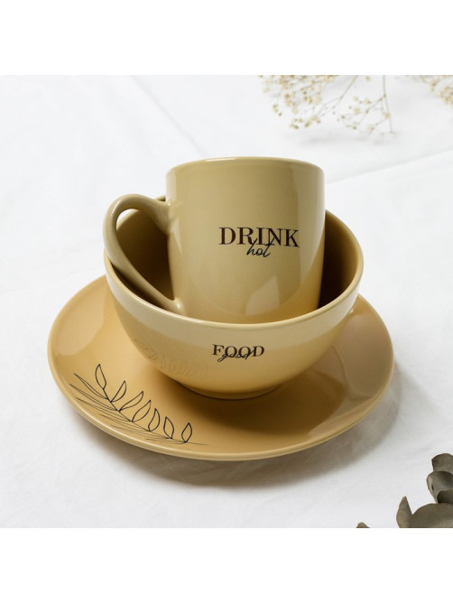 Тарелка керамическая «Стиль», 21 см, Dolce Ceramo