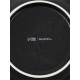 Набор тарелок для пасты Magistro Carbon, d=21 см, 2 шт., фарфор, чёрный
