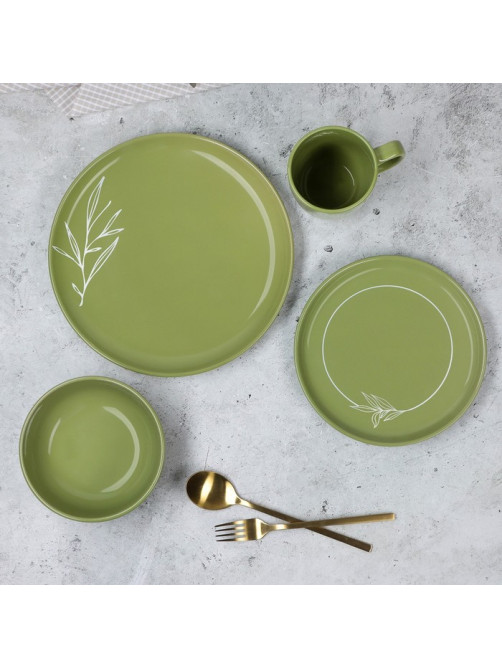 Тарелка керамическая «Олива», 19.6 см, Dolce Ceramo