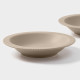 Тарелки Magistro Jarwah Lausanne, 550 мл, 21.3×4 см, глубокие, набор 2 шт., фарфор, бежевые