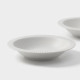Тарелки Magistro Jarwah Lausanne, 550 мл, 21.3×4 см, глубокие, набор 2 шт., фарфор, серые