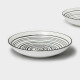 Тарелки глубокие Magistro Hypnose, 900 мл, 23×4.5 см, набор 2 шт., фарфор, белые