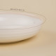 Тарелки глубокие SL Home «Гато», 750 мл, d=18.5 см, набор 2 шт., фарфор, белые