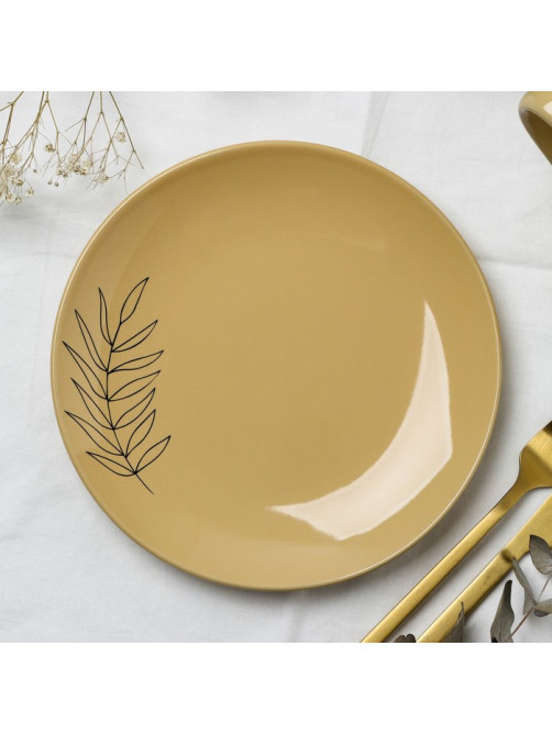 Тарелка керамическая «Стиль», 21 см, Dolce Ceramo