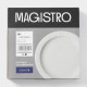 Тарелки Magistro Jarwah Lausanne, d=21.3 см, обеденные, набор 2 шт., фарфор, серые