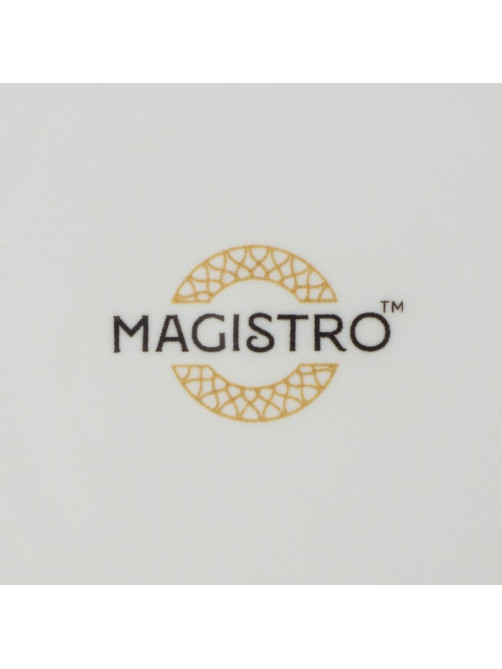 Набор тарелок десертных фарфоровых Magistro Hypnose, 20.5×2.5 см, 2 шт.