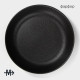 Тарелка глубокая Magistro Black style, 1.1 л, фарфор, чёрная