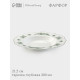 Тарелка глубокая WY Emerald Essence, 200 мл, d=21.5 см, фарфор, белая