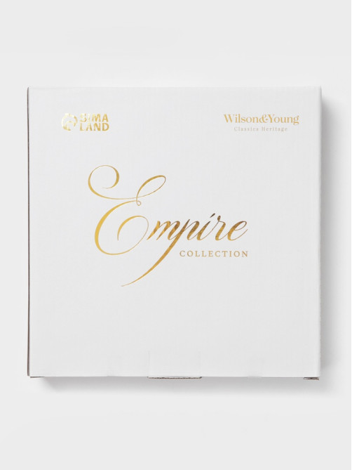 Тарелка глубокая WY Empire, 290 мл, d=23 см, фарфор, белая