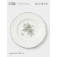 Тарелка десертная WY Floral Laceware, d=20 см, фарфор, белая