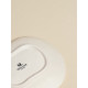 Тарелка SL Home «Осенний бриз», 20.3×20×3.5 см, доломит, белая