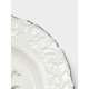 Тарелка десертная WY Floral Laceware, d=20 см, фарфор, белая