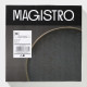 Набор тарелок Magistro Fog, 2 шт., d=20 см, фарфор, серый