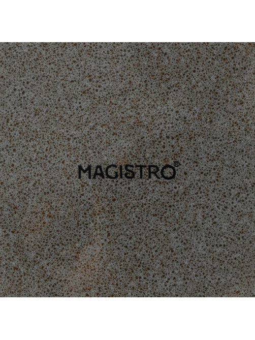 Набор тарелок фарфоровых глубоких Magistro Fog, 2 предмета: 1 л, d=17.5 см, серый