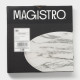 Тарелки Magistro Real Marble, d=26 см, набор 2 шт., фарфор, белые