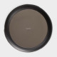 Тарелка Magistro Black style, d=26 см, фарфор, чёрная