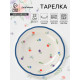Тарелка глубокая Доляна «Романс», 230 мл, d=22 см, фарфор, белая