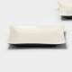 Тарелки Magistro Matt black, 15×2 см, набор 2 шт., квадратные, фарфор, белые, чёрные