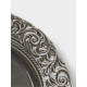 Тарелка обеденная WY Floral Laceware, d=25 см, фарфор, серая