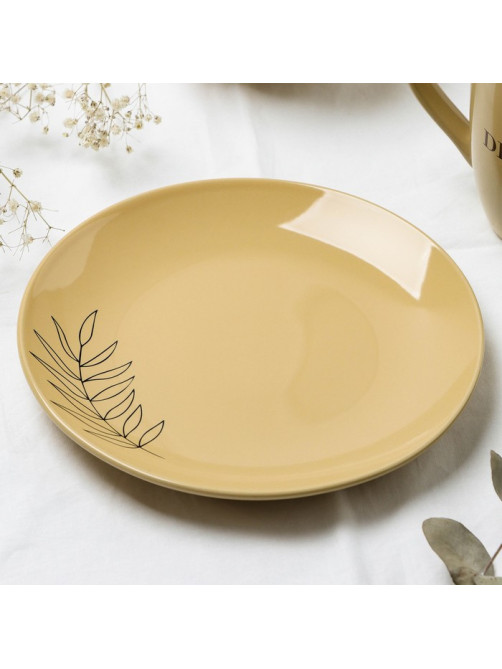 Тарелка керамическая «Стиль», 21 см, Dolce Ceramo