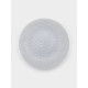 Тарелка подстановочная Magistro Cotton, d=33 см, стекло, серебристая