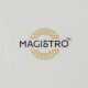 Тарелки глубокие Magistro Hypnose, 900 мл, 23×4.5 см, набор 2 шт., фарфор, белые
