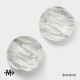 Тарелки глубокие Magistro Real Marble, 800 мл, 21×4.7 см, набор 2 шт., фарфор, белые