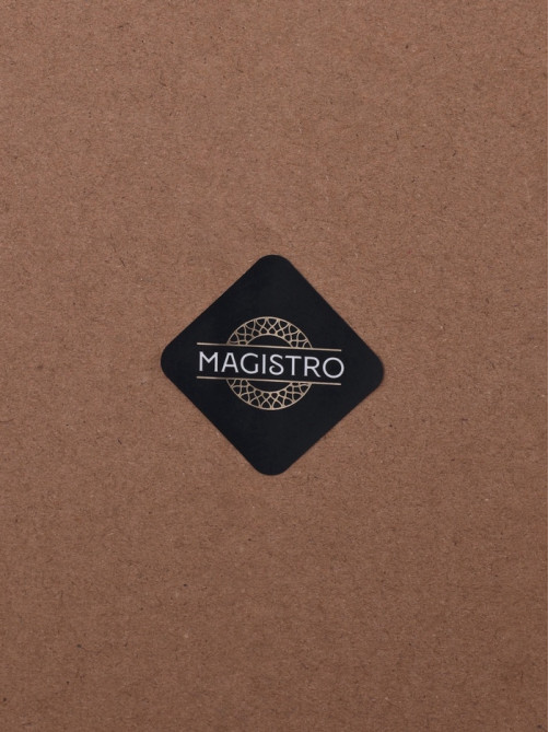 Тарелка Magistro «Грани», d=32.5, h=1.5 см, стекло, прозрачная