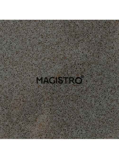 Тарелки Magistro Fog, d=28 см, набор 2 шт., фарфор, серые