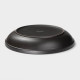 Тарелка глубокая Magistro Black style, 1.1 л, фарфор, чёрная