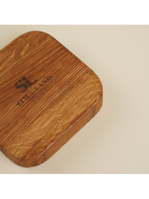 Набор тарелок - подставок SL Home, 10×10×2 см, 3 шт., дуб