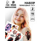 Переводные татуировки детские «Токио», 2 листа, тату — 15 шт.
